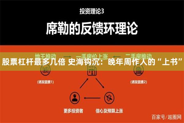 股票杠杆最多几倍 史海钩沉：晚年周作人的“上书”