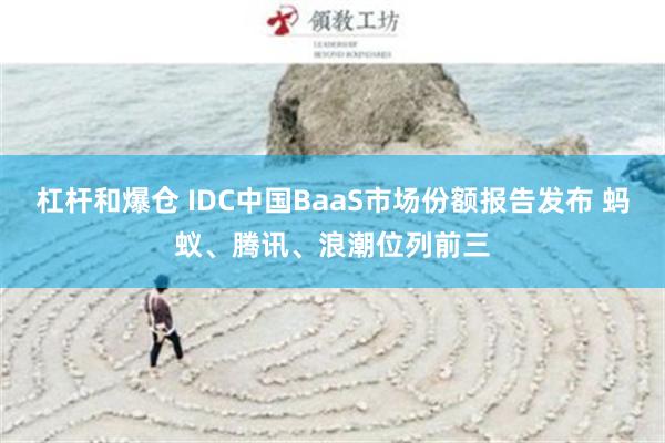 杠杆和爆仓 IDC中国BaaS市场份额报告发布 蚂蚁、腾讯、浪潮位列前三